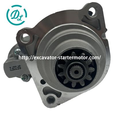 6676957 6685190 Động cơ khởi động máy đào V2200 Động cơ 12VDC 11 răng